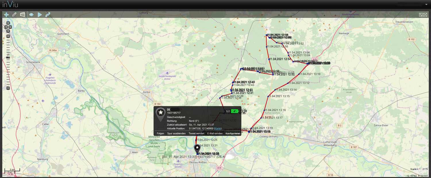 GPS Tracking System für Fahrzeug und KFZ